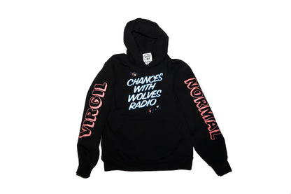 CWW + VIRGIL NORMAL *TRANSFORMATION* HOODED SWEATSHIRT (BLACK)