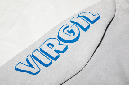 CWW + VIRGIL NORMAL *TRANSFORMATION* HOODED SWEATSHIRT (ICE GREY)