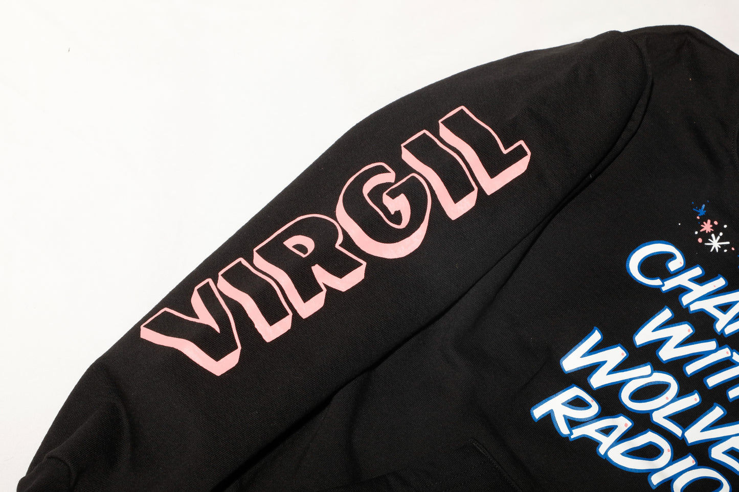 CWW + VIRGIL NORMAL *TRANSFORMATION* HOODED SWEATSHIRT (BLACK)