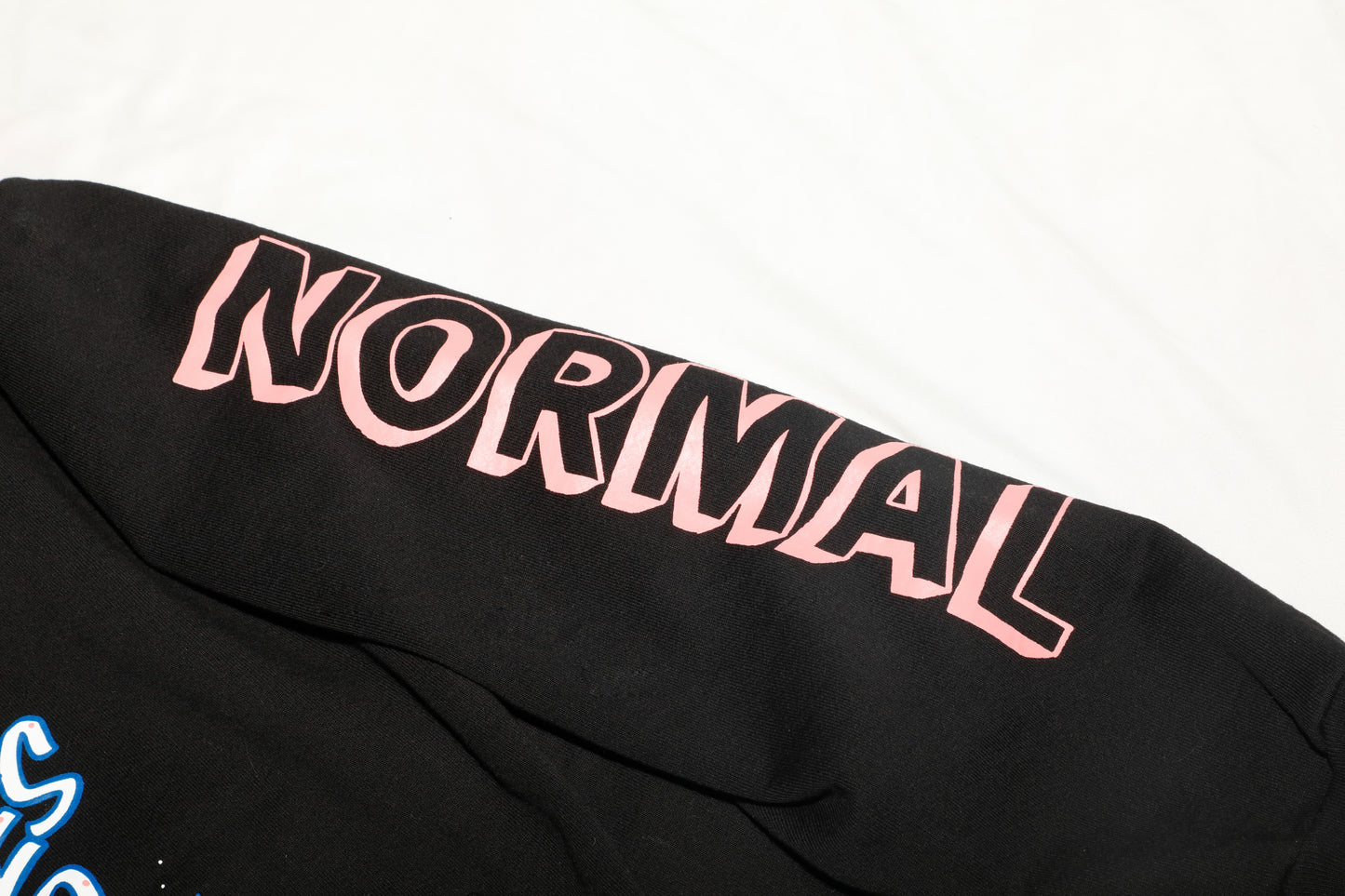 CWW + VIRGIL NORMAL *TRANSFORMATION* HOODED SWEATSHIRT (BLACK)